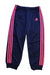 A Navy Sweatpants from Adidas in size 3T for girl. (Front View)