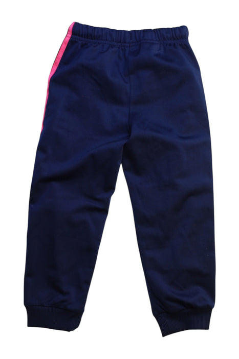 A Navy Sweatpants from Adidas in size 3T for girl. (Back View)