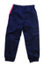 A Navy Sweatpants from Adidas in size 3T for girl. (Back View)