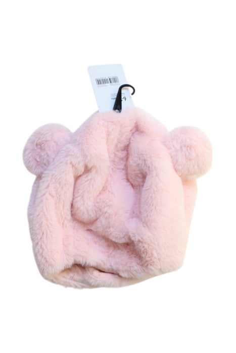 A Pink Winter Hats from Mothercare in size 6-12M for girl. (Back View)