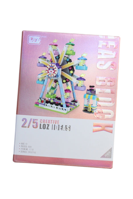 A Multicolour Lego & Building Blocks from LOZ in size O/S for neutral. (Front View)