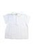 A White Short Sleeve Tops from Jacadi in size 12-18M for girl. (Back View)