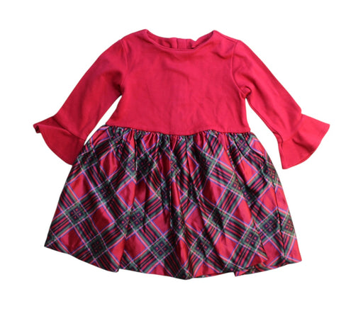 A Pink Long Sleeve Dresses from Chicco in size 2T for girl. (Front View)