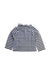 A Navy Long Sleeve Tops from Jacadi in size 18-24M for girl. (Back View)