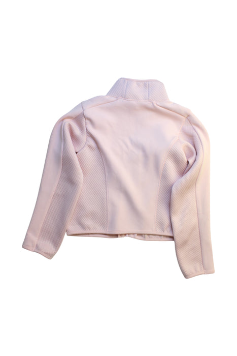 A Pink Lightweight Jackets from Guess in size 7Y for girl. (Back View)