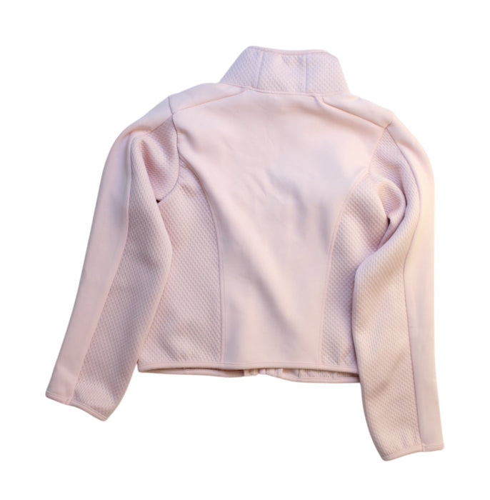A Pink Lightweight Jackets from Guess in size 7Y for girl. (Back View)
