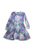 A Multicolour Long Sleeve Dresses from Rock Your Kid in size 8Y for girl. (Front View)