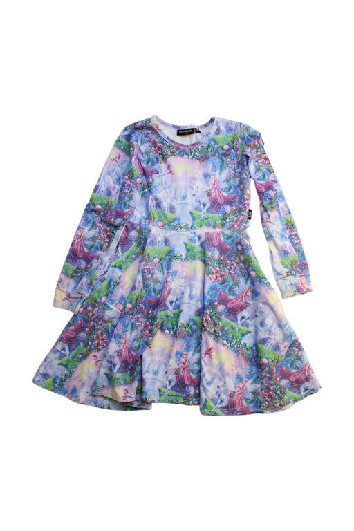 A Multicolour Long Sleeve Dresses from Rock Your Kid in size 8Y for girl. (Front View)
