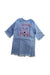 A Blue Long Sleeve Dresses from Billieblush in size 5T for girl. (Back View)