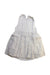 A Ivory Sleeveless Dresses from Purete du... Bebe in size 4T for girl. (Back View)