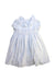 A White Short Sleeve Dresses from Baby Lai in size 4T for girl. (Front View)