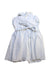 A White Short Sleeve Dresses from Baby Lai in size 4T for girl. (Back View)