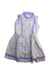 A Purple Sleeveless Dresses from Fafa in size 6T for girl. (Front View)