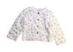 A White Lightweight Jackets from Kidiwi in size 6T for girl. (Front View)
