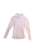 A Ivory Long Sleeve Tops from Lili Gaufrette in size 4T for girl. (Front View)
