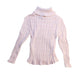 A Ivory Long Sleeve Tops from Lili Gaufrette in size 4T for girl. (Front View)
