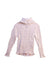 A Ivory Long Sleeve Tops from Lili Gaufrette in size 4T for girl. (Back View)