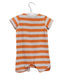 A Orange Short Sleeve Rompers from Minti in size 3-6M for boy. (Back View)