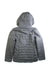 A Grey Puffer/Quilted Jackets from The North Face in size 7Y for girl. (Back View)