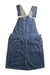 A Blue Overall Dresses from BEAMS in size 7Y for girl. (Front View)