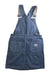 A Blue Overall Dresses from BEAMS in size 7Y for girl. (Back View)
