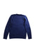 A Navy Crewneck Sweatshirts from Crewcuts in size 8Y for girl. (Back View)