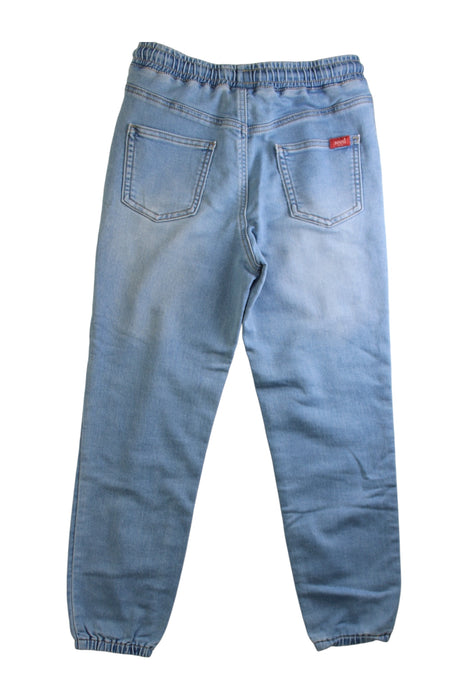 A Blue Jeans from Seed in size 9Y for girl. (Back View)
