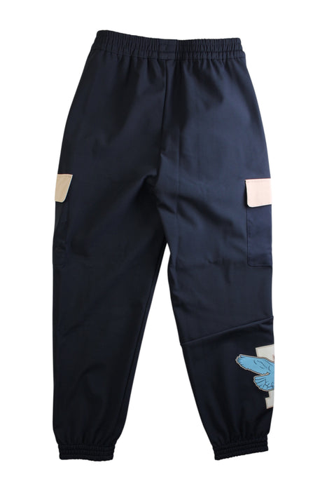 A Navy Sweatpants from Fila in size 10Y for boy. (Back View)