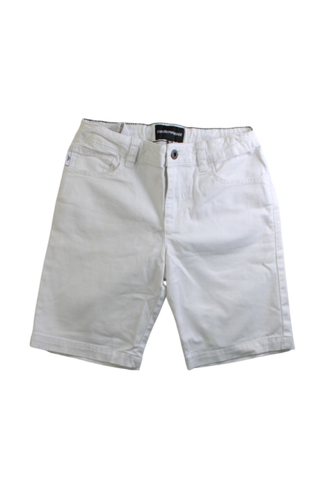 A White Shorts from Emporio Armani in size 8Y for boy. (Front View)