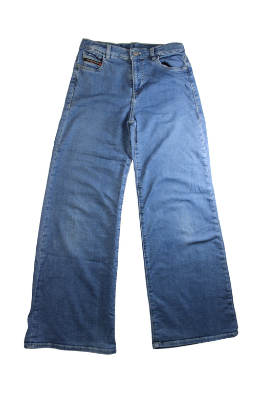 A Blue Jeans from Diesel in size 12Y for girl. (Front View)