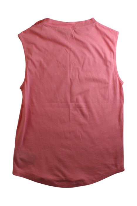 A Pink Sleeveless Tops from Balmain in size 10Y for girl. (Back View)