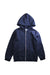 A Navy Hooded Sweatshirts from Jacadi in size 12Y for boy. (Front View)