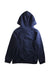 A Navy Hooded Sweatshirts from Jacadi in size 12Y for boy. (Back View)