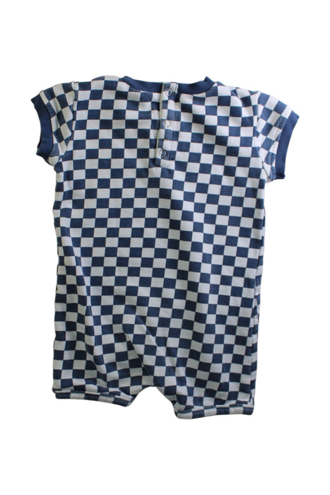A Blue Short Sleeve Rompers from Louis Louise in size 2T for boy. (Back View)
