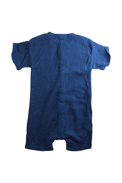 A Blue Short Sleeve Rompers from Louis Louise in size 2T for girl. (Back View)