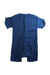 A Blue Short Sleeve Rompers from Louis Louise in size 2T for girl. (Back View)