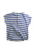 A Blue Short Sleeve Bodysuits from MONKIND in size 6-12M for neutral. (Back View)