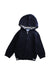 A Navy Zippered Sweatshirts from Jacadi in size 2T for boy. (Front View)