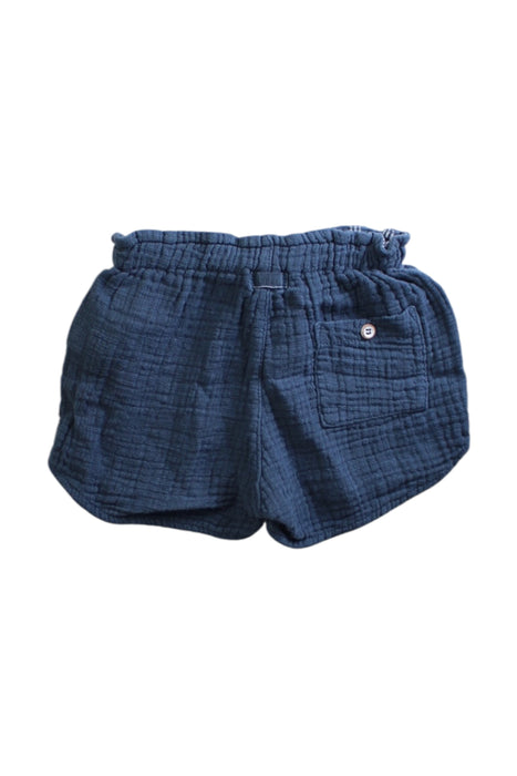 A Blue Shorts from Buho in size 6-12M for neutral. (Back View)