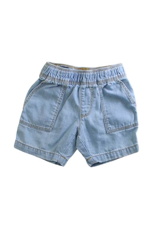 A Blue Shorts from Jacadi in size 12-18M for neutral. (Front View)
