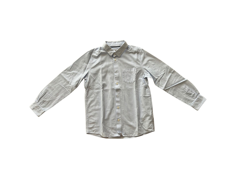 A White Long Sleeve Polos from Cyrillus in size 10Y for boy. (Front View)
