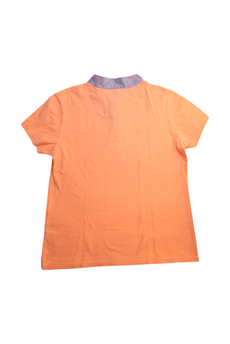 A Orange Short Sleeve Polos from Shanghai Tang in size 14Y for boy. (Back View)