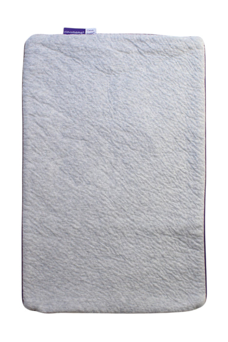 A White Changing Mats & Covers from ClevaMama in size O/S for neutral. (Back View)