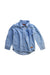 A Blue Long Sleeve Shirts from 7 For All Mankind in size 3T for boy. (Front View)