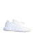 A White Sneakers from Adidas in size 3T for neutral. (Front View)
