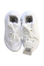 A White Sneakers from Adidas in size 3T for neutral. (Back View)