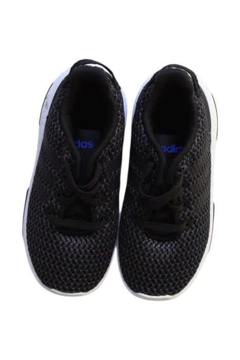 A Black Sneakers from Adidas in size 3T for boy. (Back View)