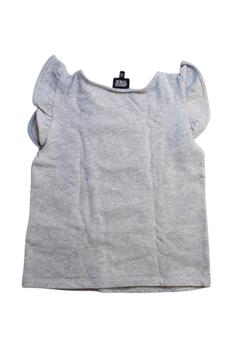 A Grey Short Sleeve Tops from Armani in size 8Y for girl. (Back View)
