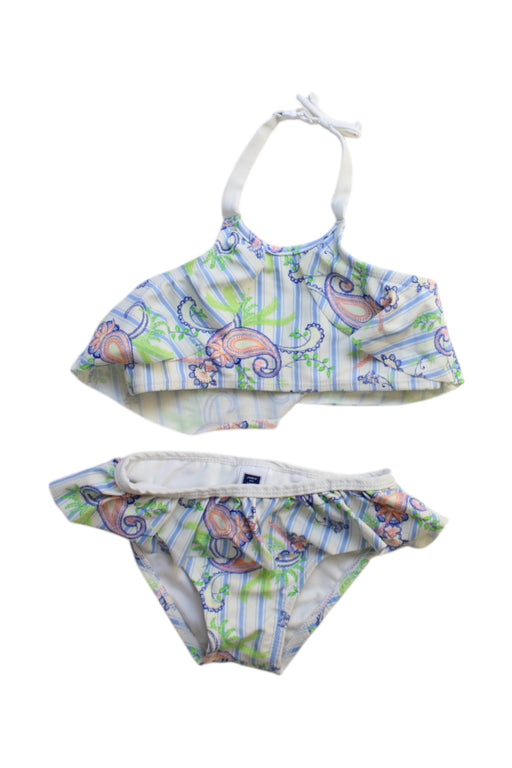 A Multicolour Bikinis from Janie & Jack in size 2T for girl. (Front View)