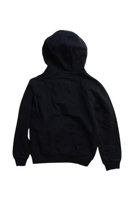 A Black Hooded Sweatshirts from Moschino in size 4T for girl. (Back View)